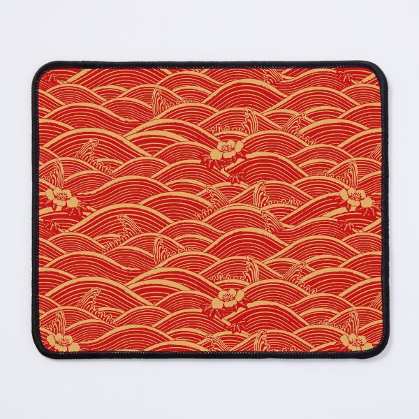 Item preview, red chinese pattern designed and sold by FUNTOPSnSTUFFS.