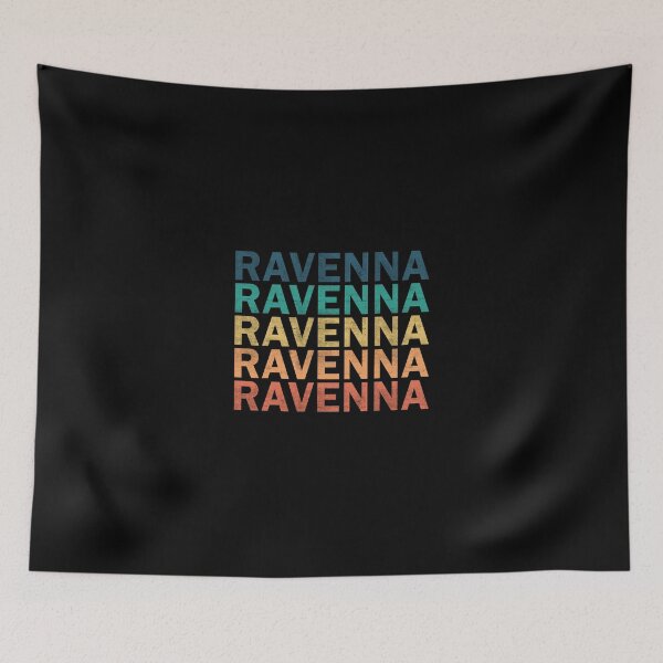 Item preview, Ravenna Name T Shirt - Ravenna Vintage Retro Ravenna Name Gift Item Tee designed and sold by chencktwan.