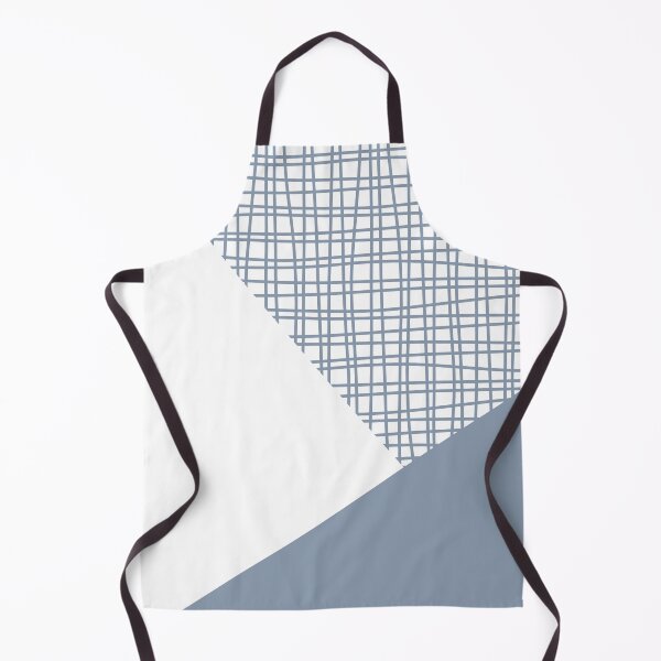 Item preview, Slate Blue White Nordic Color Blocks designed and sold by Delinda Graphic Studio.