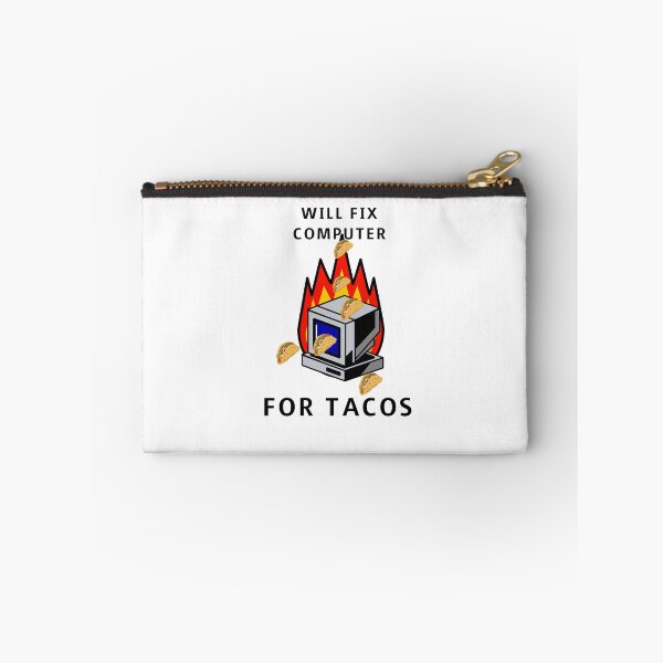 Item preview, WILL FIX COMPUTER FOR TACOS designed and sold by RetroPlaceee.