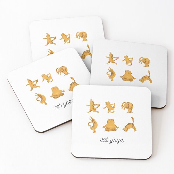 Item preview, Cat yoga - fun design for cat and yoga lovers designed and sold by Maria de Sousa Osorio.