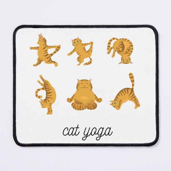 Item preview, Cat yoga - fun design for cat and yoga lovers designed and sold by Maria de Sousa Osorio.