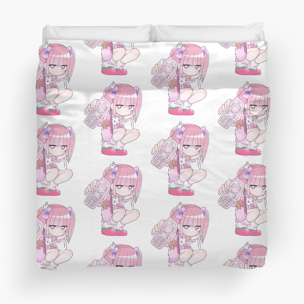 Menhera-chan Anime Bed Sheet or Duvet Cover BS0220A