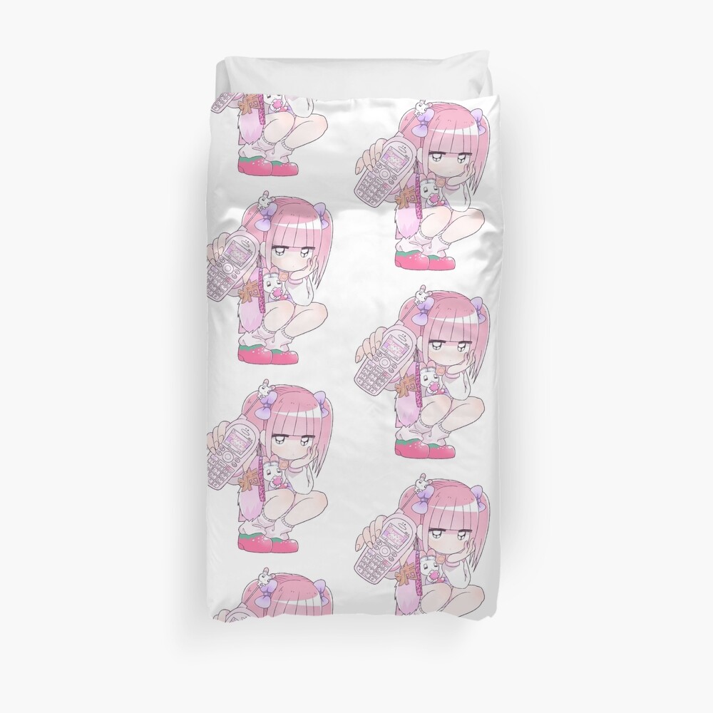 Menhera-chan Anime Bed Sheet or Duvet Cover BS0220A