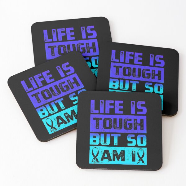 Item preview, Life is tough but so am I- hydrocephalus awareness  designed and sold by Designs Of all kinds.