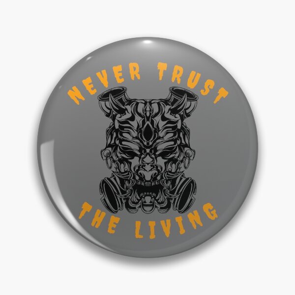 Item preview, Japanese Horror Mask Never Trust The Living  designed and sold by Olhado.