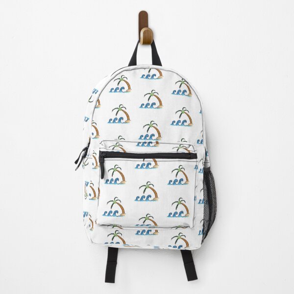 Item preview, waves, palm tree, ocean, designed and sold by shirtscom.