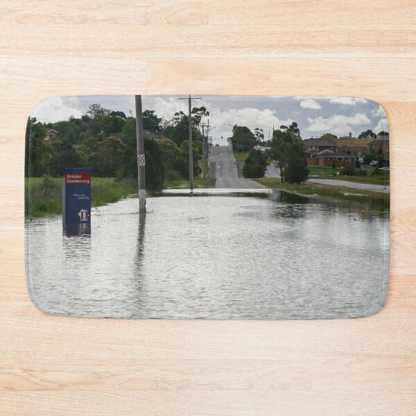 Item preview, Deep flood water across Heatherton Road highway in Dandenong designed and sold by James-Cole.