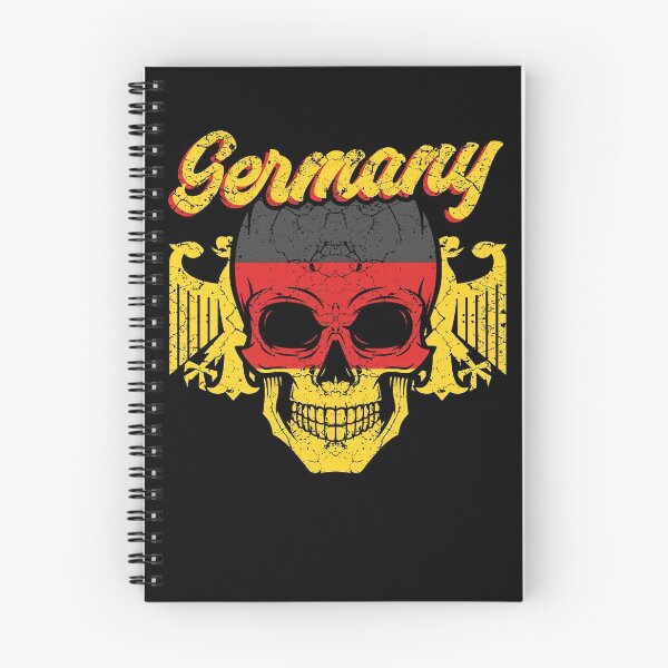 Item preview, Germany flag skull designed and sold by Mila1946.
