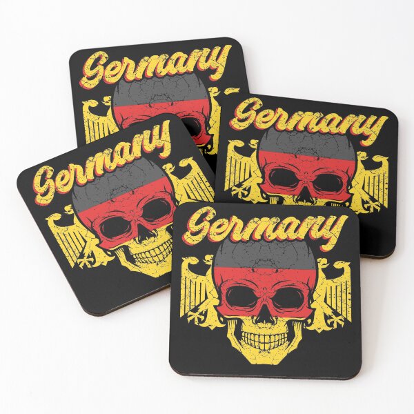 Item preview, Germany flag skull designed and sold by Mila1946.