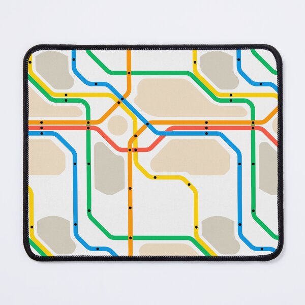 Item preview, Subway Metro Pattern designed and sold by CitricDreams.