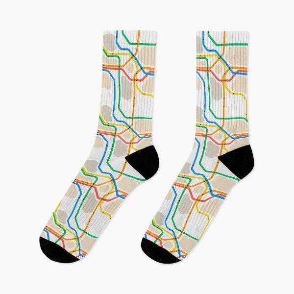 Item preview, Subway Metro Pattern designed and sold by CitricDreams.