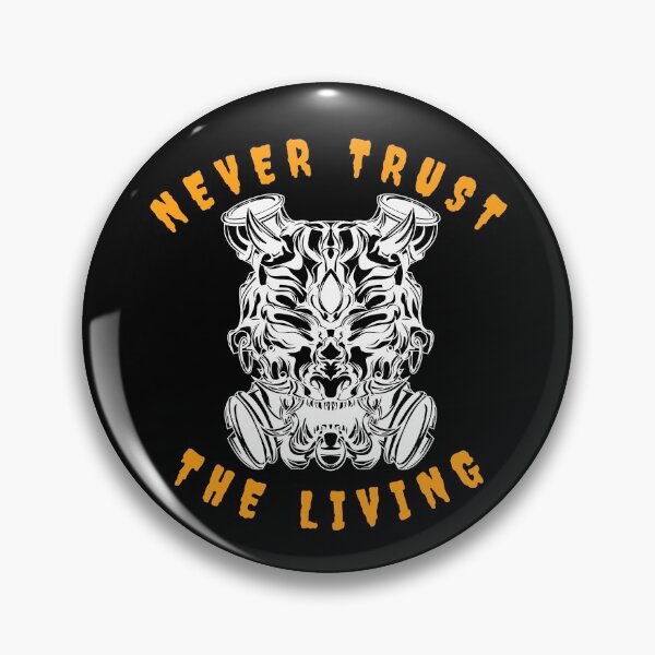 Item preview, Japanese Horror Samurai Mask Never Trust The Living designed and sold by Olhado.