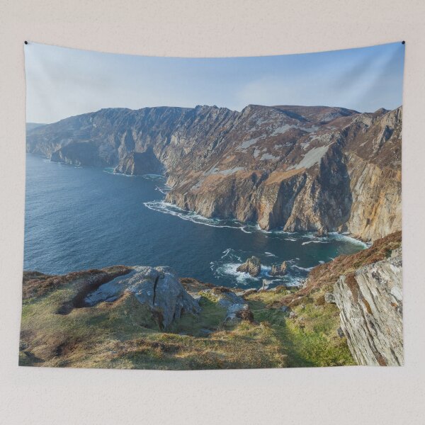 Item preview, Sliabh Liag sea cliffs in Co. Donegal designed and sold by Marie Carr.