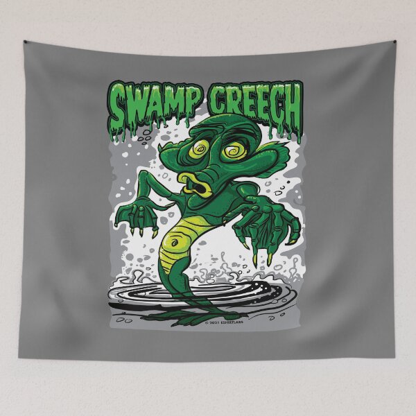 Item preview, Swamp Creech Creature from the Black Lagoon designed and sold by eShirtLabs.