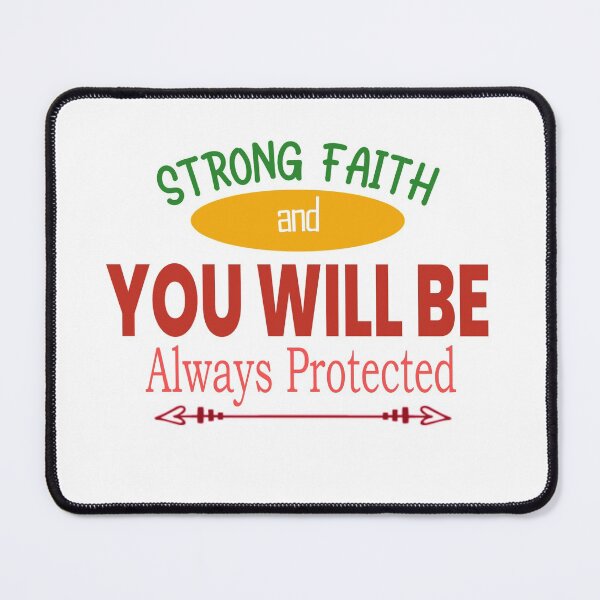 Item preview, Strong Faith And You Will Be Always Protected designed and sold by uta917.