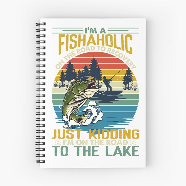 Item preview, I’m a fishaholic on the road to recovery just kidding- funny fishing quote designed and sold by Designs Of all kinds.