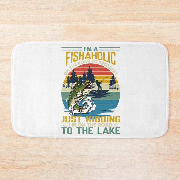 Item preview, I’m a fishaholic on the road to recovery just kidding- funny fishing quote designed and sold by Designs Of all kinds.