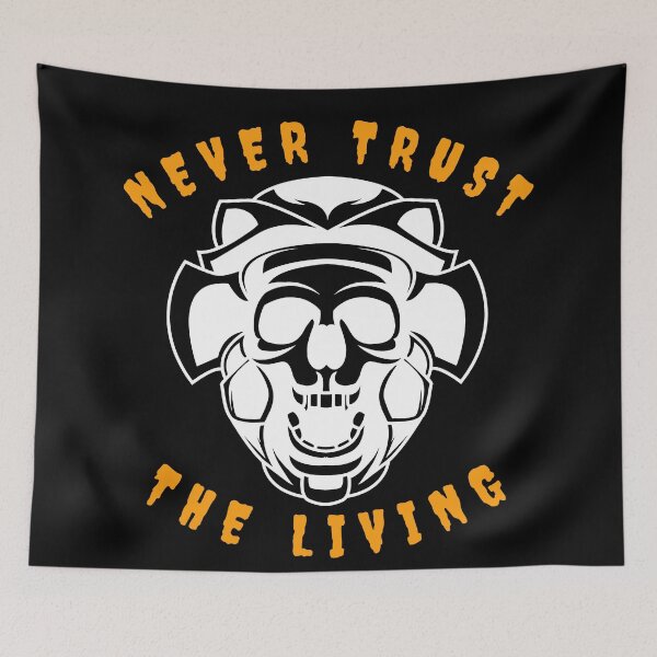 Item preview, Ghost Never Trust The Living designed and sold by Olhado.