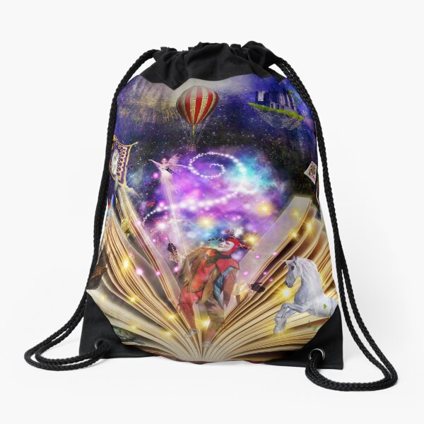 Fairytale Dreaming Drawstring Bag