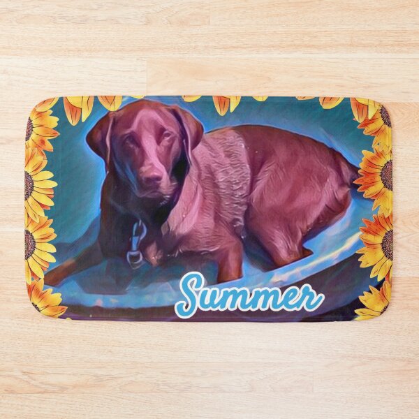 Item preview, Chocolate Lab Summer Fun  designed and sold by Wisdi.