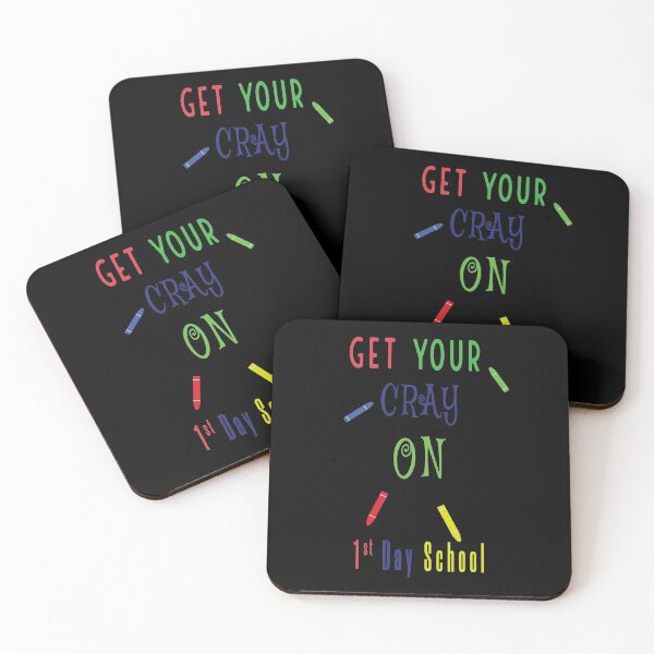 Item preview, Get Your Cray On First Day School designed and sold by FridPix.