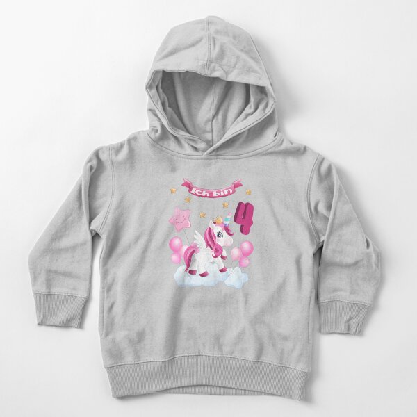 Item preview, Birthday - cute unicorn - I'm 4 - pink pink designed and sold by Shirt-Designs.