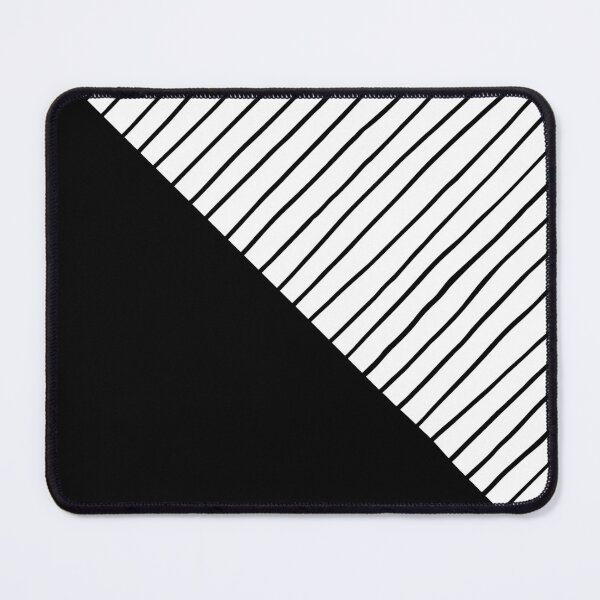 Item preview, sriped Half White and Black designed and sold by Seatzy.