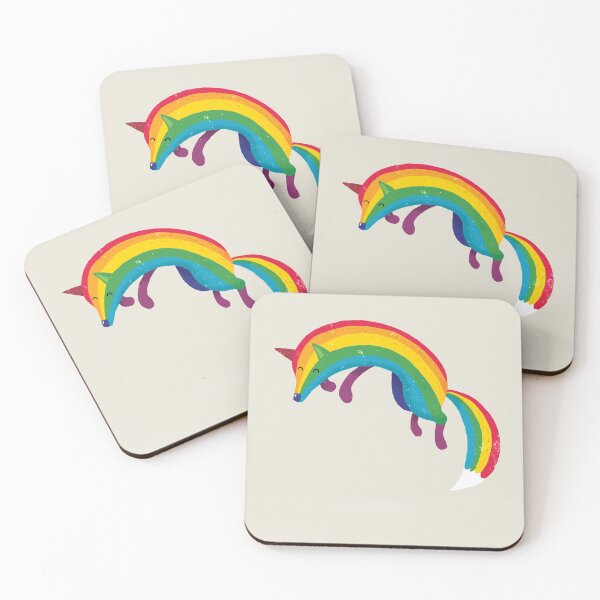 Item preview, Rainbow Fox designed and sold by DinoMike.