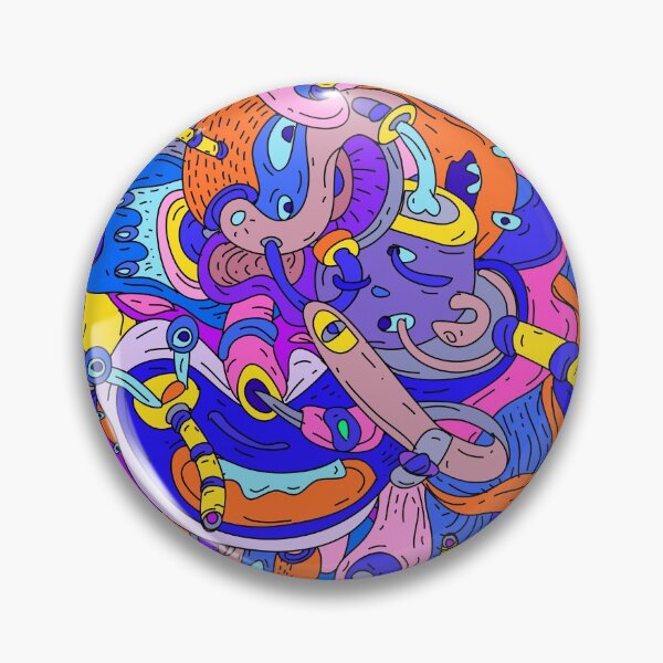 Item preview, summer fun art psycedelic designed and sold by workdivision.