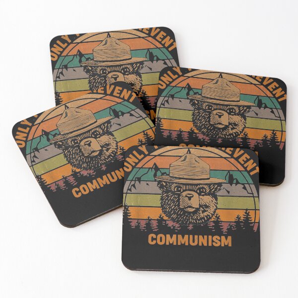 Item preview, vintage Only You Can Prevent Communism, Camping Bear designed and sold by gillphil.