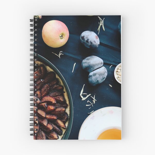 Item preview, Photo artwork: Plum Pie, Fruits, Tea cup designed and sold by GrayCatGraphics.