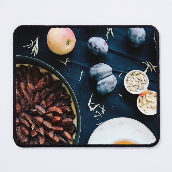 Item preview, Photo artwork: Plum Pie, Fruits, Tea cup designed and sold by GrayCatGraphics.