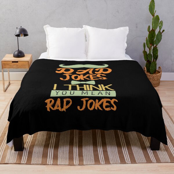 Item preview, Dad Jokes I Think You Mean Rad Jokes Funny Dads Gift Vintage T-Shirt, Bearded Man Mustache Beard Daddy, Papa, Husband, Father's Day Present, designed and sold by FUTURE SHIRT.