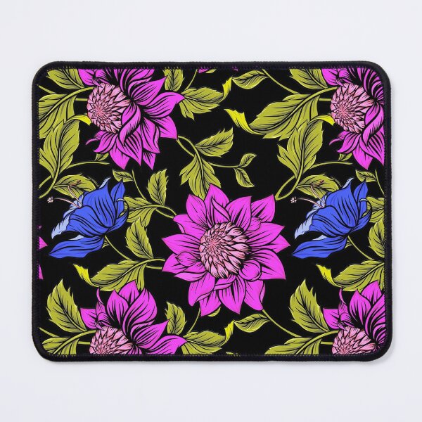 Item preview, Ornamental Floral Mosaic on Black designed and sold by simpleones.