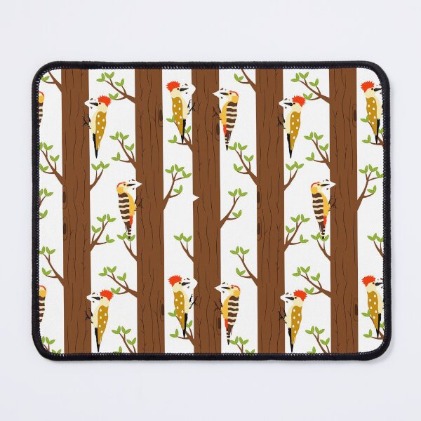 Item preview, Woodpecker in Forest designed and sold by Lulupainting.