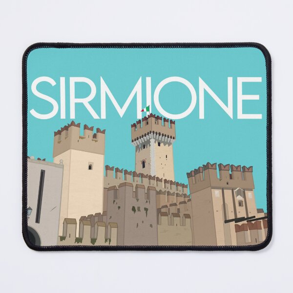 Item preview, Scaligero Castle, Sirmione designed and sold by lunajane.