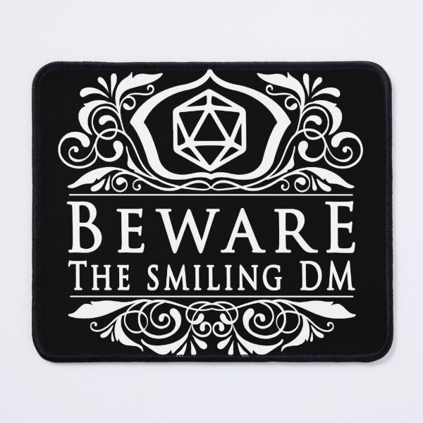 Item preview, Beware The Smiling Dungeon Master designed and sold by ToplineDesigns.