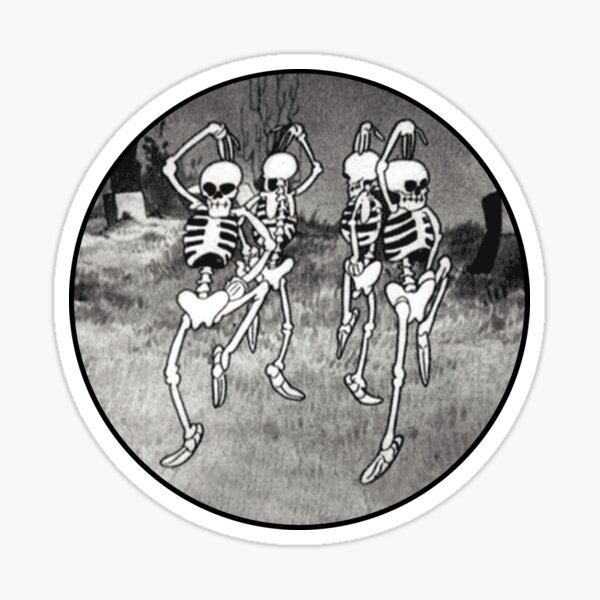 Dance like it's Halloween! Sticker