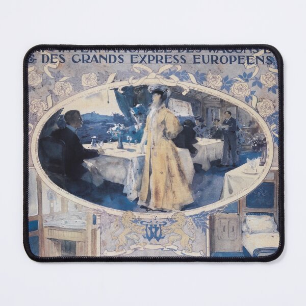 Item preview, Orient Express - Vintage Train Travel Print 1906 - Simplon Orient Express designed and sold by cutesy.