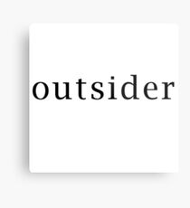 Outsider Metal Print