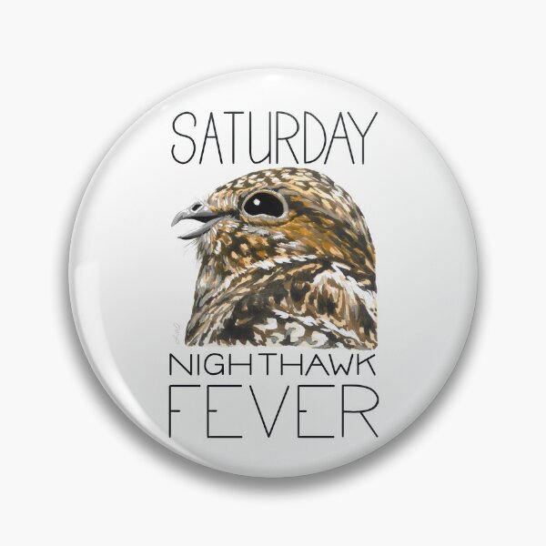 Item preview, Saturday Nighthawk Fever (Common Nighthawk) designed and sold by LauraWolfArtist.