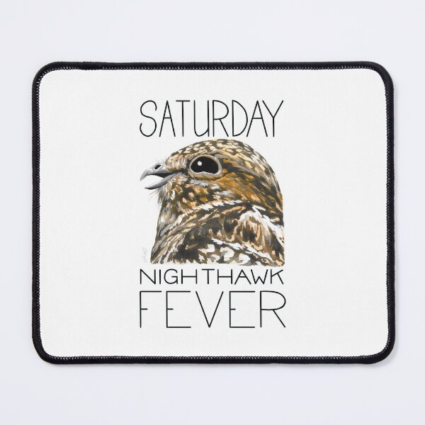 Item preview, Saturday Nighthawk Fever (Common Nighthawk) designed and sold by LauraWolfArtist.