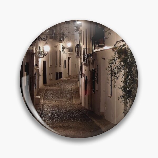 Item preview, Street illuminated by lanterns, Altea designed and sold by Luis J. de la Fuente.