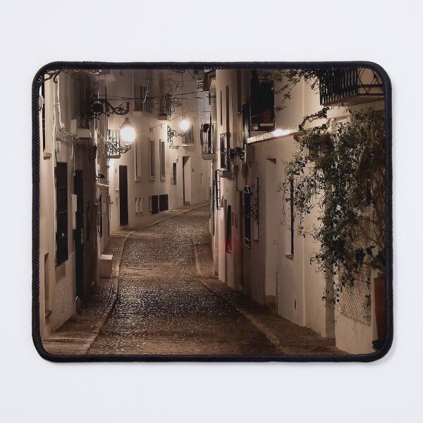 Item preview, Street illuminated by lanterns, Altea designed and sold by Luis J. de la Fuente.