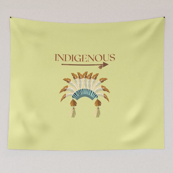Item preview,  Indigenous Native American Essential T-shirt -Native American Day Gift For Grandpa Dad Grandma Mother Father designed and sold by Harmonystore.