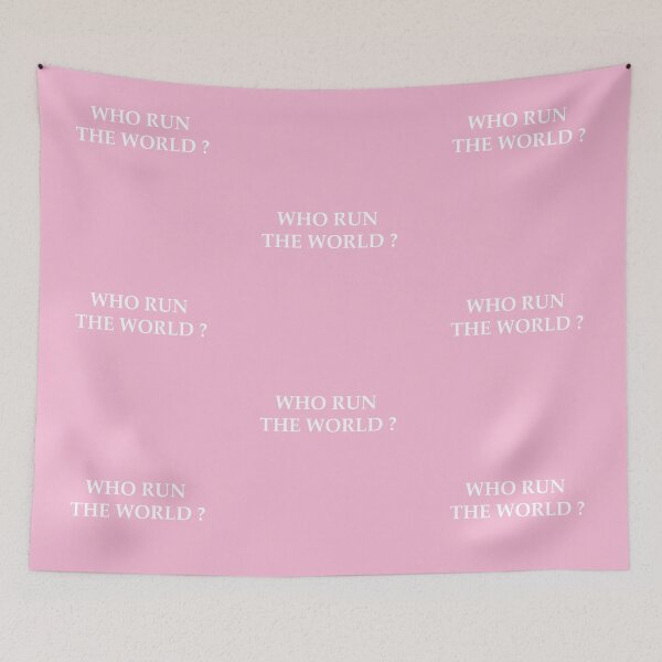 Item preview, Who run the world designed and sold by kasthu.