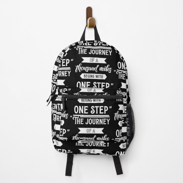 Item preview, The journey of a thousand miles begins with one step designed and sold by Black Maverik Estore.