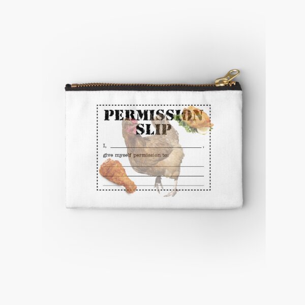 Item preview, chicken permission  designed and sold by stupidtreasure.