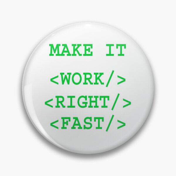 Item preview, Make it Work, Make it Right, Make it Fast designed and sold by Colandia.